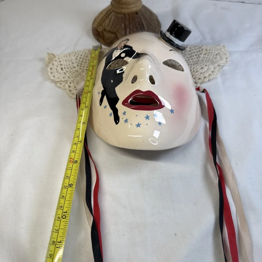 Vandor Multicolor Adult 1983 Pelzman Design Fred Astaire Wall Decor Ceramic Mask